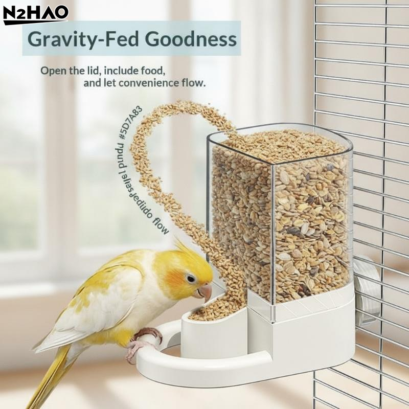 Bird Cage Parrot - 1PCS Water Dispenser Automatic Bird Water