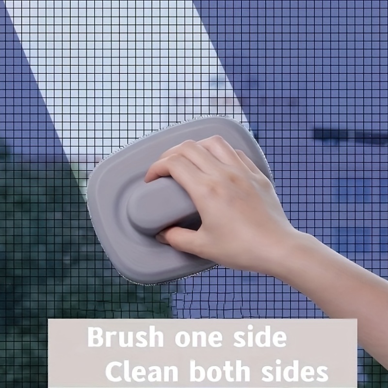 Pet Supplies And More - 1-piece Window Screen Cleaning Brush with