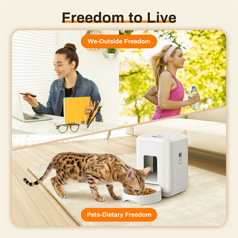 New Automatic Pet Feeder WiFi  - Pet Supplies Distributors In Usa ulasan dan harga