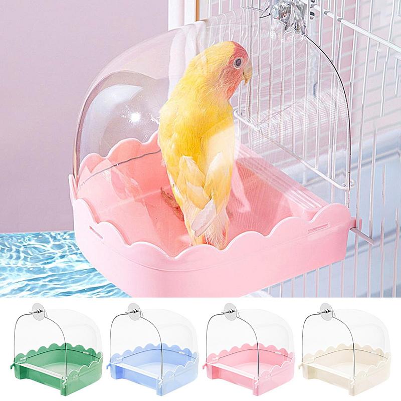 Cockatiel Bird Bath Bird Bath  - Bird Cage Parrot ulasan dan harga