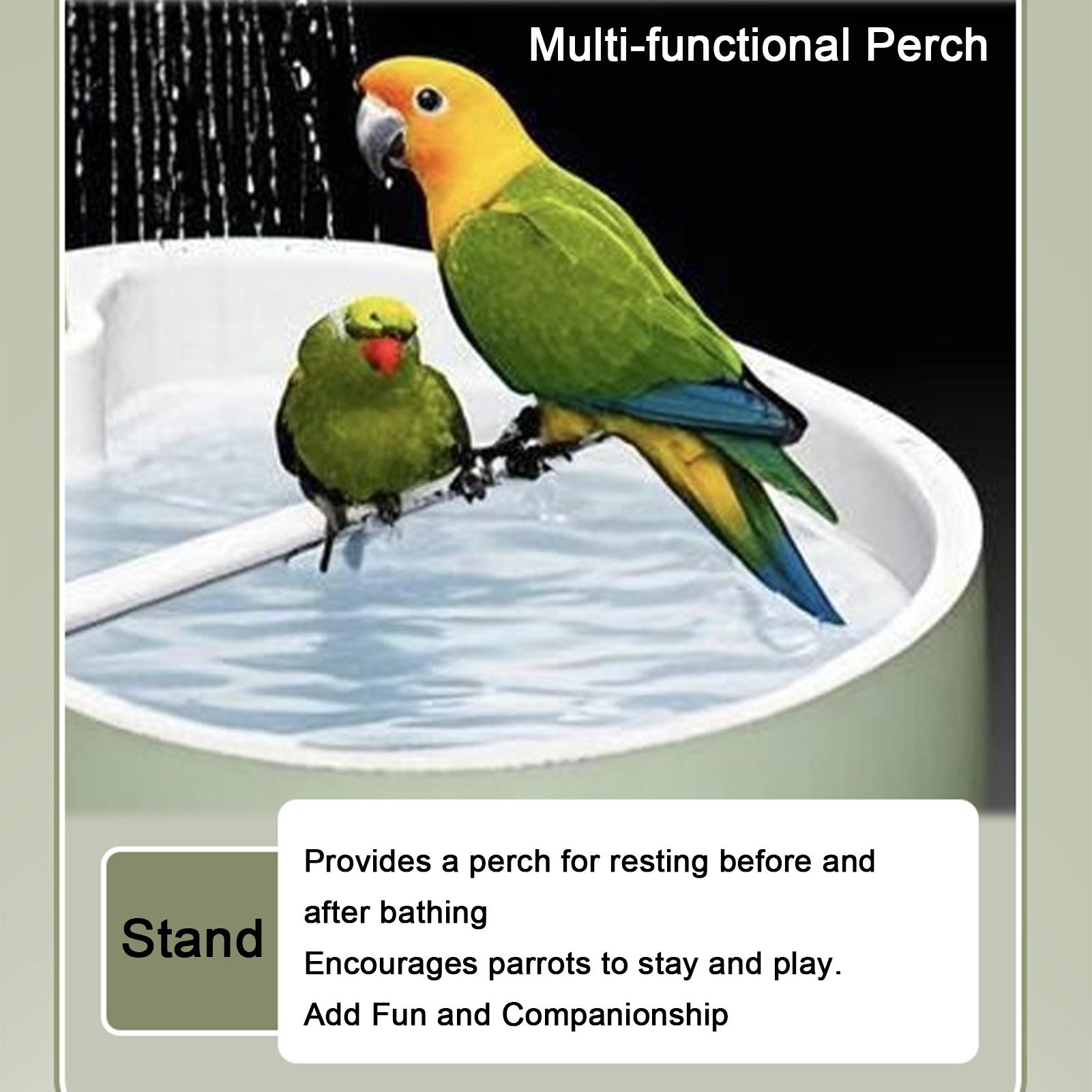 Automatic Bird Bath Pet Parrot - Bird Cage Parrot ulasan dan harga