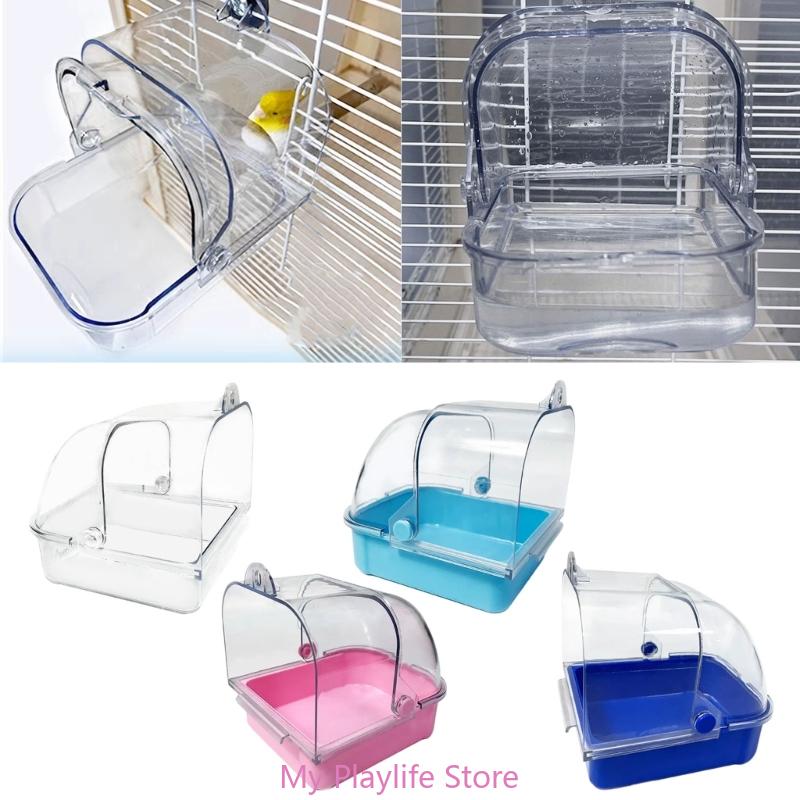 Hanging Bird Bath Tub for Para - Bird Cage Parrot ulasan dan harga