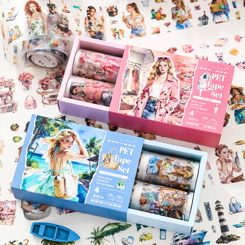 Mr.Paper 4 Rolls/Box PET Tape  - Pet X Supplies & Tack Howell Photos ulasan dan harga