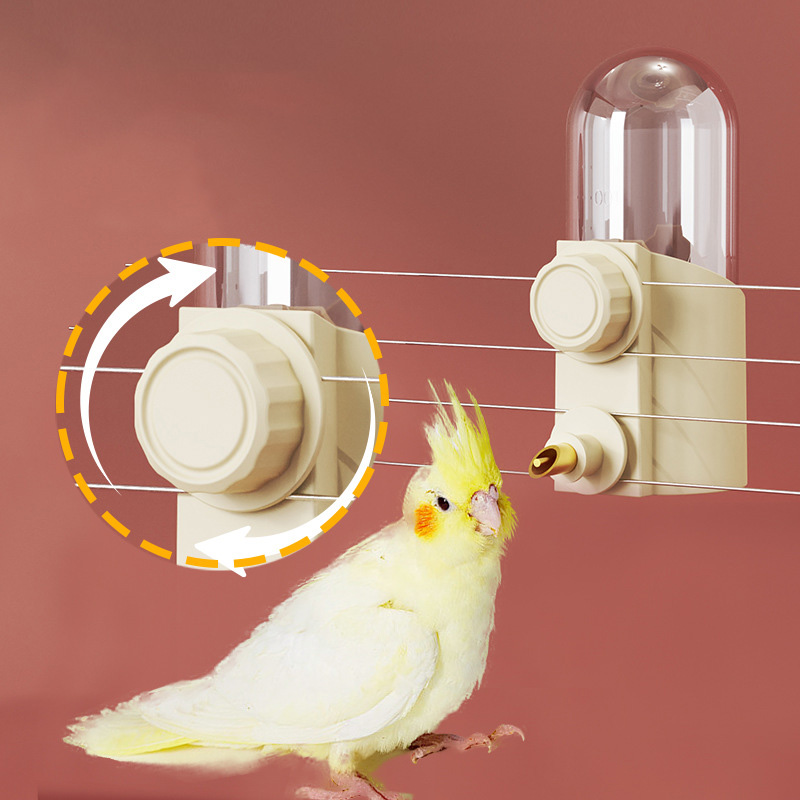 200ml Hanging Parrot Drinker A - Bird Cage Parrot ulasan dan harga